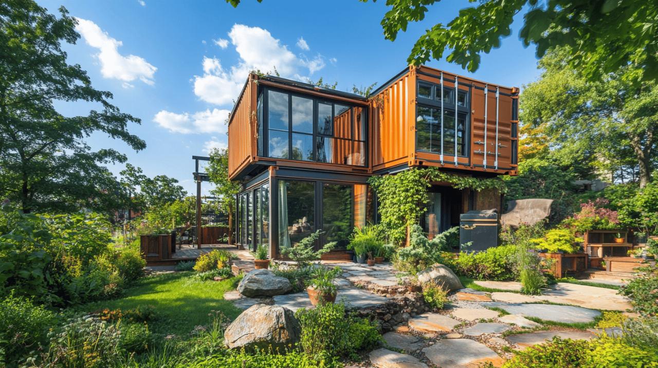 Maison en container maritime : 5 projets inspirants a decouvrir